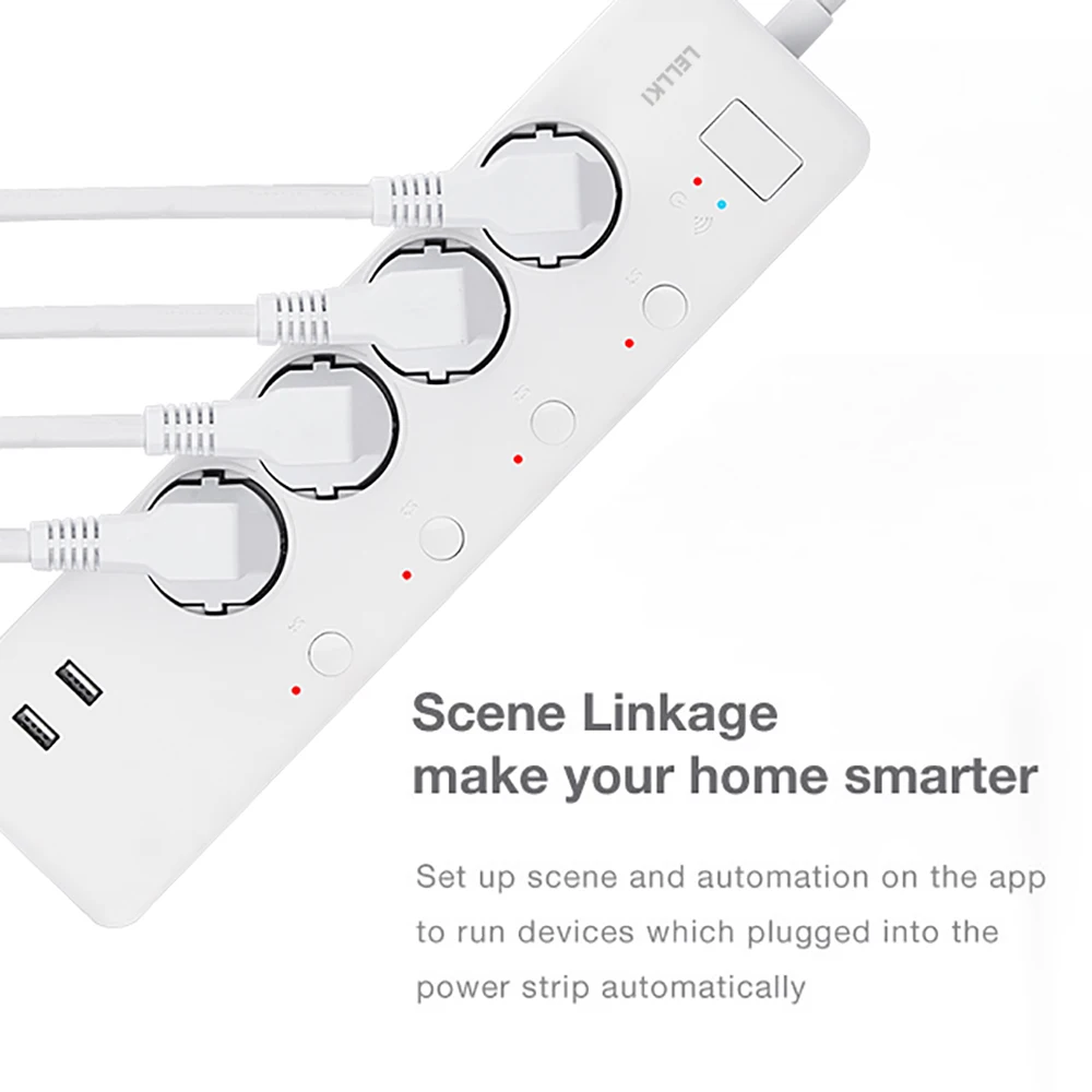 LELLKI Zigbee EU Plug Socket 16A Smart Power Strip APP Remote Control 4000W With Hue SmartThings Tuya Hub Smart Life
LELLKI Zigbee EU Plug Socket 16A Smart Power Strip APP Remote Control 4000W With Hue SmartThings Tuya Hub Smart Life