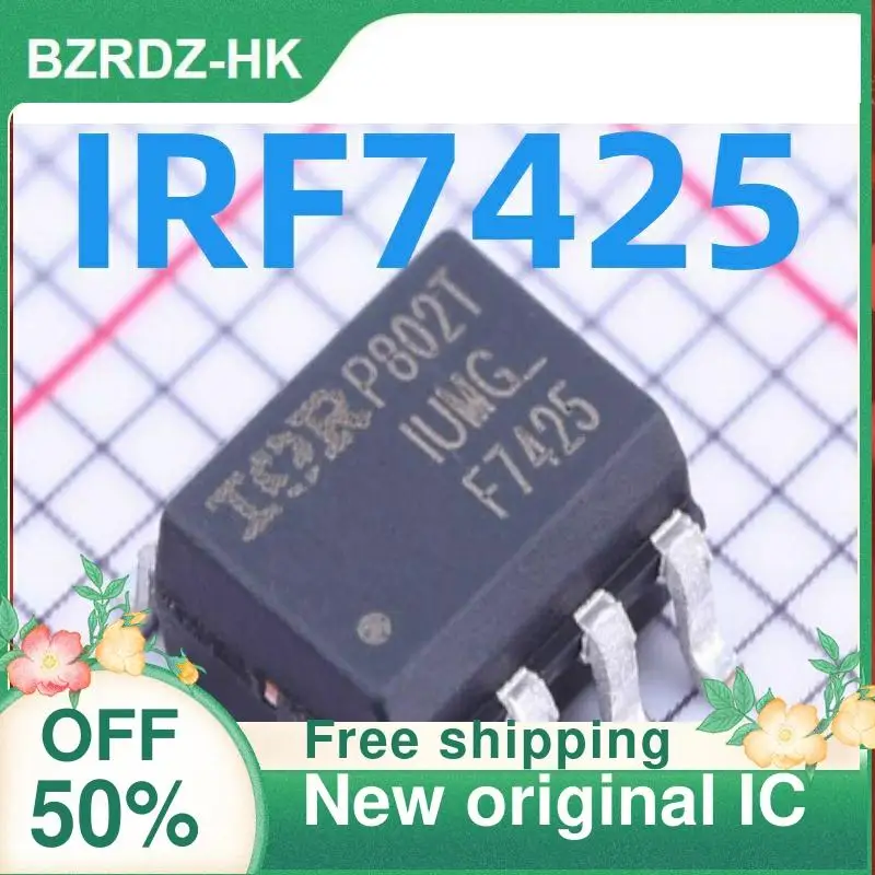 

2-10PCS/lot IRF7425TRPBF IRF7425 F7425 SOP-8 MOSFET New original IC