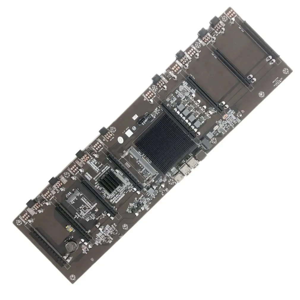 Чип HM65, 8 слотов для карт, полностью твердотельный конденсатор BTC, мультиграфическая карта, материнская плата для майнинга с поддержкой RX,GTX10,...
Чип HM65, 8 слотов для карт, полностью твердотельный конденсатор BTC, мультиграфическая карта, материнская плата для майнинга с поддержкой RX,GTX10,...