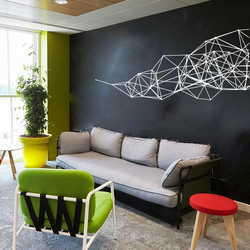 Geometric Art Polygon Line Triangle Wall Decal Office Classroom Abstract Geometric Shape Pattern Wall Sticker Kids Room Vinyl
Geometric Art Polygon Line Triangle Wall Decal Office Classroom Abstract Geometric Shape Pattern Wall Sticker Kids Room Vinyl