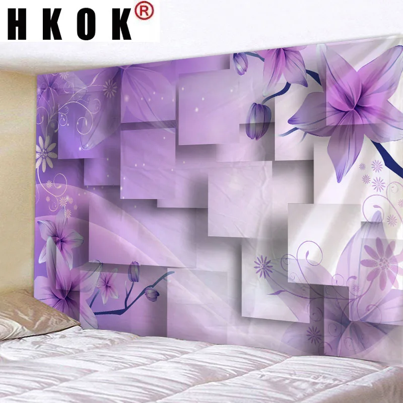 HKOK Flower 3D Tapestry Wall Rugs Wall Hanging Fabric Mural Background Cloth Towel Beach Fabric Blanket Bedroom Home Decor
HKOK Flower 3D Tapestry Wall Rugs Wall Hanging Fabric Mural Background Cloth Towel Beach Fabric Blanket Bedroom Home Decor