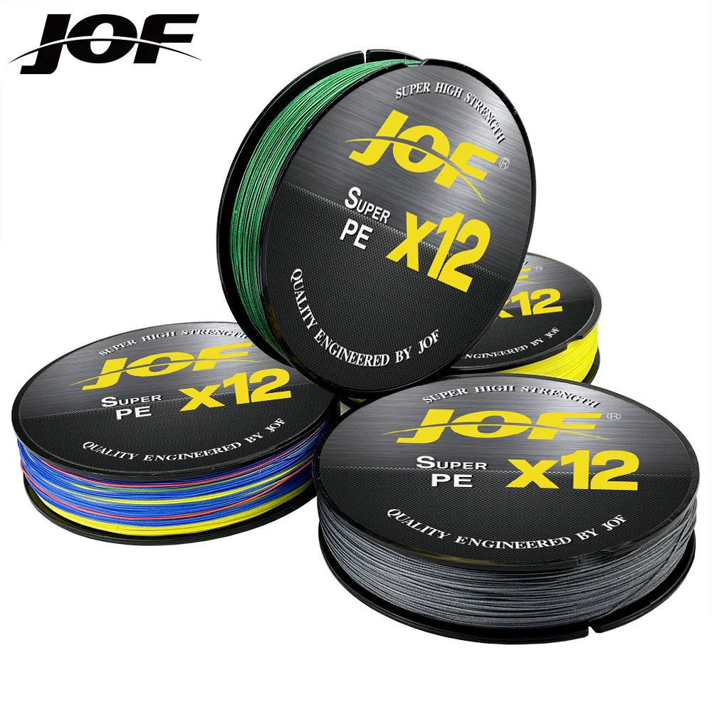 JOF 12Strands High-density Weave Method Fly Fishing Line Super Smooth 100m 300m 500m Semi-floating Fishing Line
JOF 12Strands High-density Weave Method Fly Fishing Line Super Smooth 100m 300m 500m Semi-floating Fishing Line