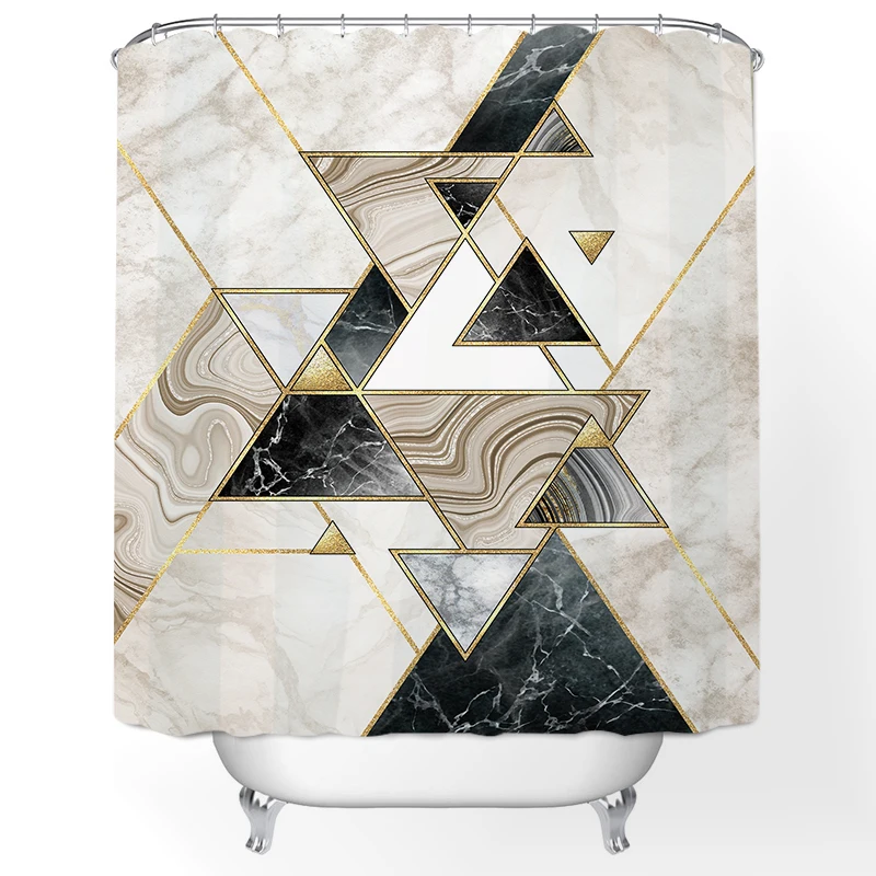 Geometry Shower Curtain Modern Style Bathroom Partition Curtain Waterproof Thick Bath Screens Metal Grommet Mildew Free Bohemian
Geometry Shower Curtain Modern Style Bathroom Partition Curtain Waterproof Thick Bath Screens Metal Grommet Mildew Free Bohemian