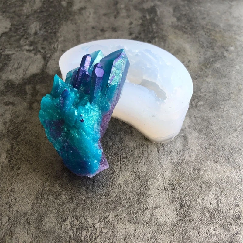 5 Shapes Natural Druzy Stone Quartz Rock Cluster Resin Mold Jewelry Making Tools
5 Shapes Natural Druzy Stone Quartz Rock Cluster Resin Mold Jewelry Making Tools