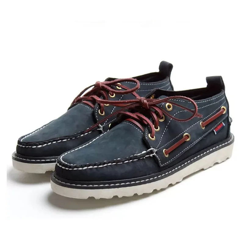 Men Leather Boat Shoes Lace Up Designer Creepers Moccasins Shoes Man Footwear Zapatos Hombre Loafers Driving shoes England Flat
Men Leather Boat Shoes Lace Up Designer Creepers Moccasins Shoes Man Footwear Zapatos Hombre Loafers Driving shoes England Flat