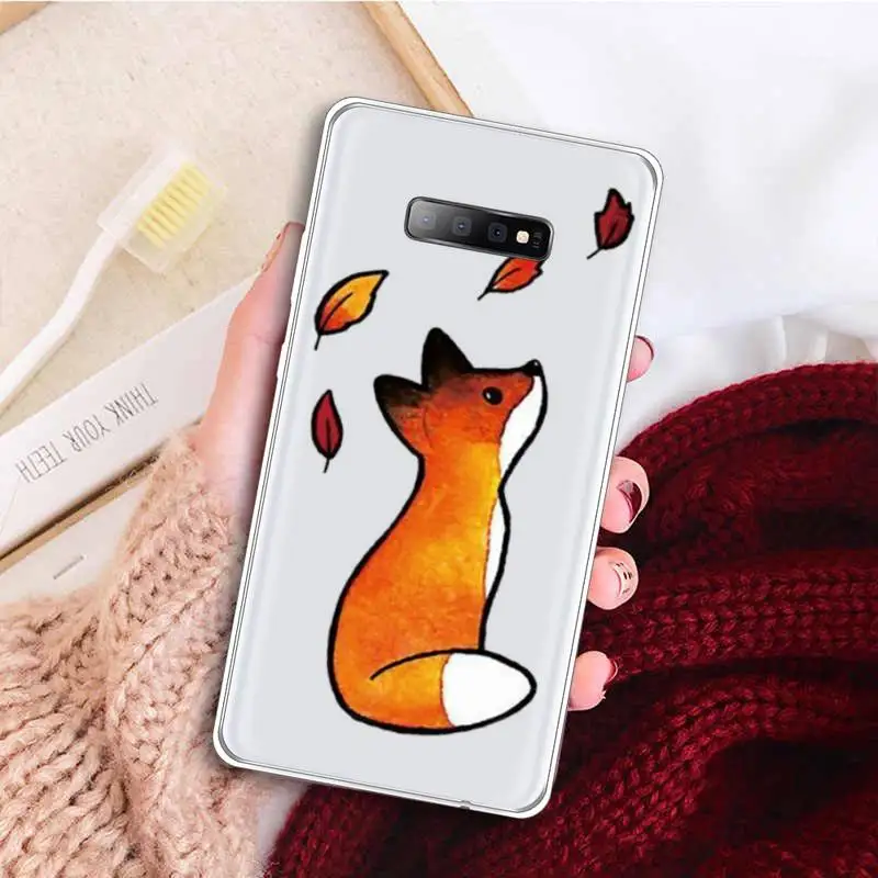 Anime funny foxs lovely cute Phone Case Transparent For Samsung Galaxy A71 A21s S8 S9 S10 plus note 20 ultra
Anime funny foxs lovely cute Phone Case Transparent For Samsung Galaxy A71 A21s S8 S9 S10 plus note 20 ultra