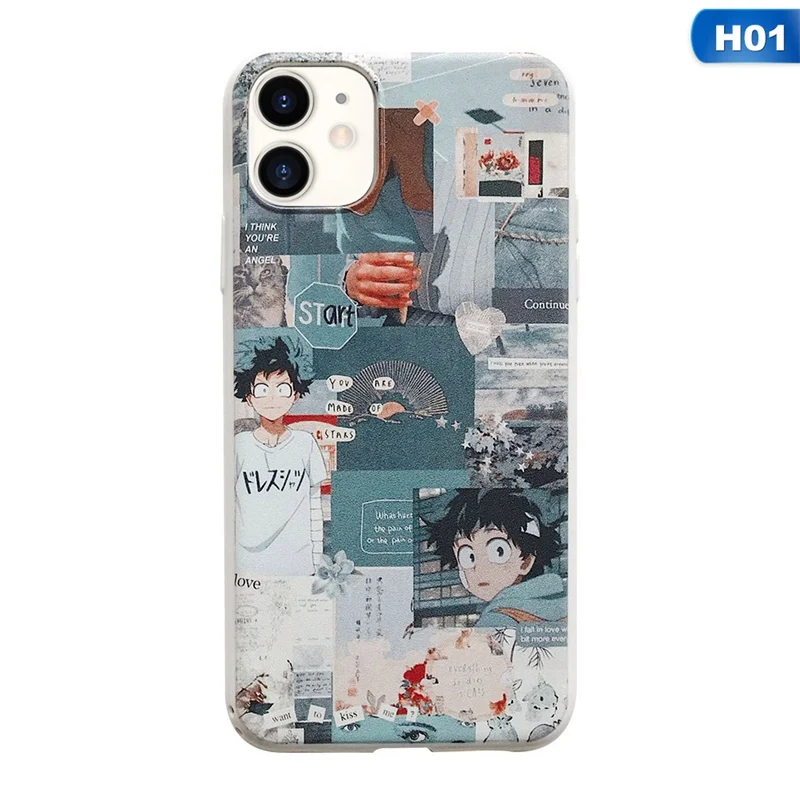 TPU Stylish Anime My Hero Academia Phone Case For iPhone XR 11 11 Pro 11Pro Max Hero Academy Mobile Phone Accessories
TPU Stylish Anime My Hero Academia Phone Case For iPhone XR 11 11 Pro 11Pro Max Hero Academy Mobile Phone Accessories