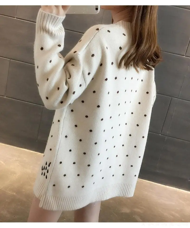 2021 new spring sweater cardigan women's jacket Korean mid-length cartoon embroidered loose knit sweater top
2021 new spring sweater cardigan women's jacket Korean mid-length cartoon embroidered loose knit sweater top
