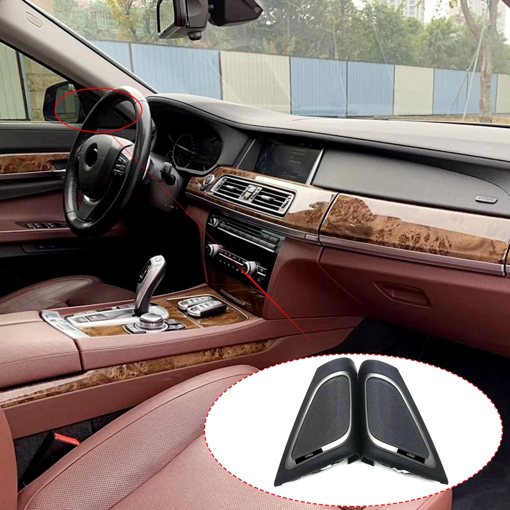 Tweeter speaker cover for BMW G11 G12 new 7 series high quality original front door treble loudspeaker lid horn shell upgrade
Tweeter speaker cover for BMW G11 G12 new 7 series high quality original front door treble loudspeaker lid horn shell upgrade