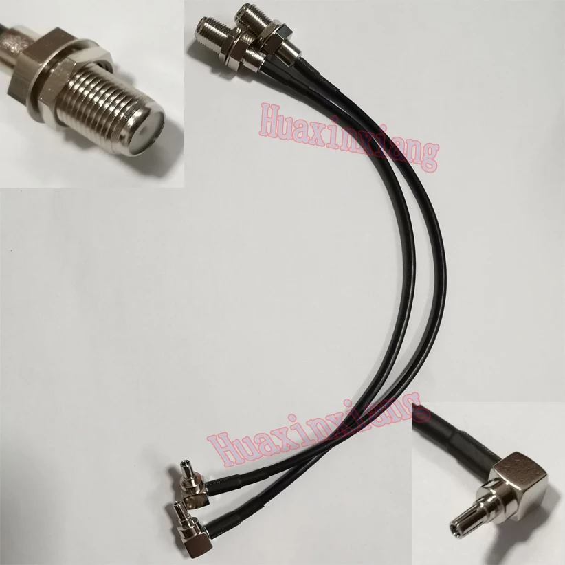 10PCS/Lot CRC9-JW Male to F-K Female Plug Connector RF Coaxial Pigtail cable for Huawei USB Modems RG174 15CM/20CM/30CM/50CM
10PCS/Lot CRC9-JW Male to F-K Female Plug Connector RF Coaxial Pigtail cable for Huawei USB Modems RG174 15CM/20CM/30CM/50CM