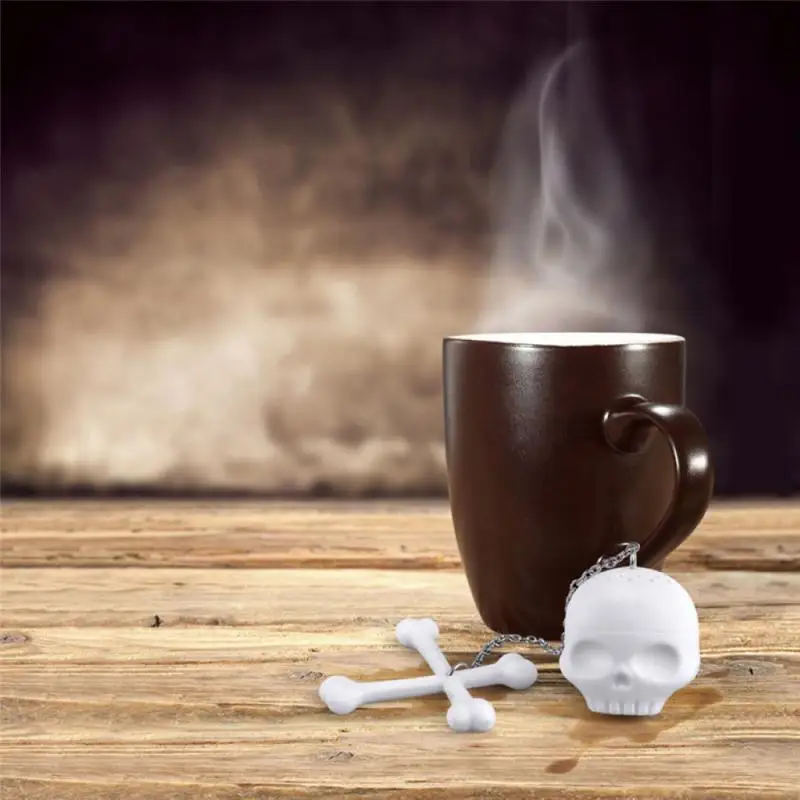 1PC Creative Design High Temperature Resistance Non-Stick Flexible Skull Silicone Tea Maker Filter Tea Bag Household Accessories
1PC Creative Design High Temperature Resistance Non-Stick Flexible Skull Silicone Tea Maker Filter Tea Bag Household Accessories