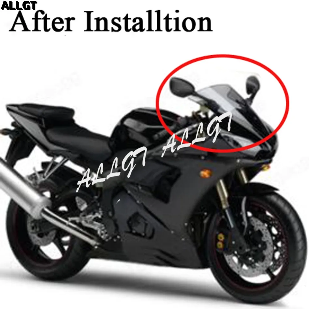 ALLGT Smoke Tinted Windshield Windscreen For Yamaha YZF R1 07 08 2007 2008 Black
ALLGT Smoke Tinted Windshield Windscreen For Yamaha YZF R1 07 08 2007 2008 Black