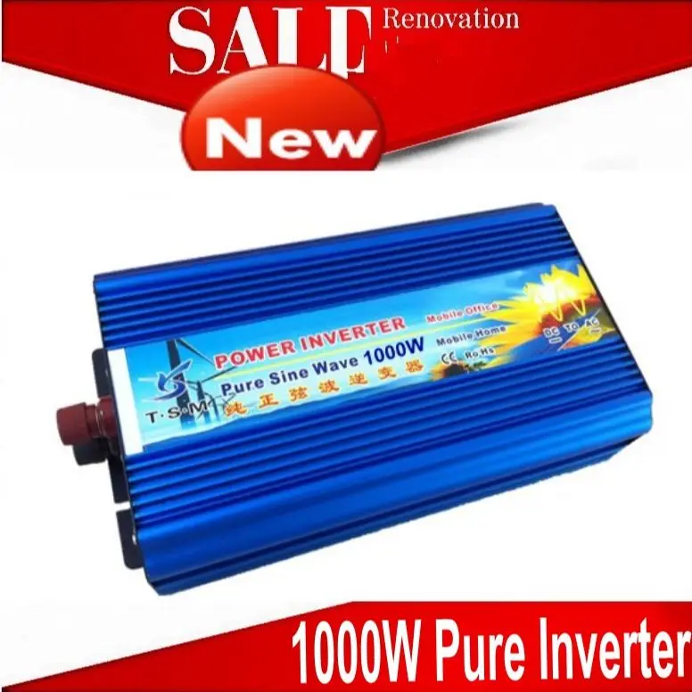 digital display Pure Sine Wave Inverter 1000W DC24V to AC220V 50HZ 60HZ power inverter
digital display Pure Sine Wave Inverter 1000W DC24V to AC220V 50HZ 60HZ power inverter