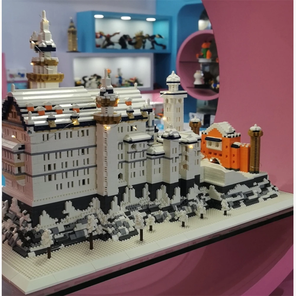 7828pcs Building Block Assembled Diamond Particle Model Wwan Castle Toy Children's Educational Creativity DIY
7828pcs Building Block Assembled Diamond Particle Model Wwan Castle Toy Children's Educational Creativity DIY