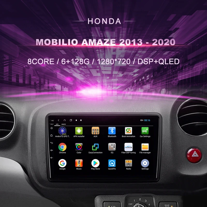 Car DVD For Honda Mobilio Amaze 2013 - 2020 Car Radio Multimedia Video Player Navigation GPS Android10.0 Double Din
Car DVD For Honda Mobilio Amaze 2013 - 2020 Car Radio Multimedia Video Player Navigation GPS Android10.0 Double Din
