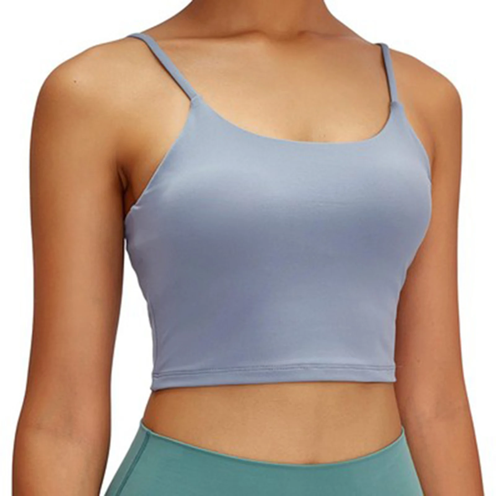 Women Slim Camisole Tops Sleeveless Corset with Replaceable Chest Pad Casual Spaghetti Strap Sling Tank Tops for Daily M2
Women Slim Camisole Tops Sleeveless Corset with Replaceable Chest Pad Casual Spaghetti Strap Sling Tank Tops for Daily M2