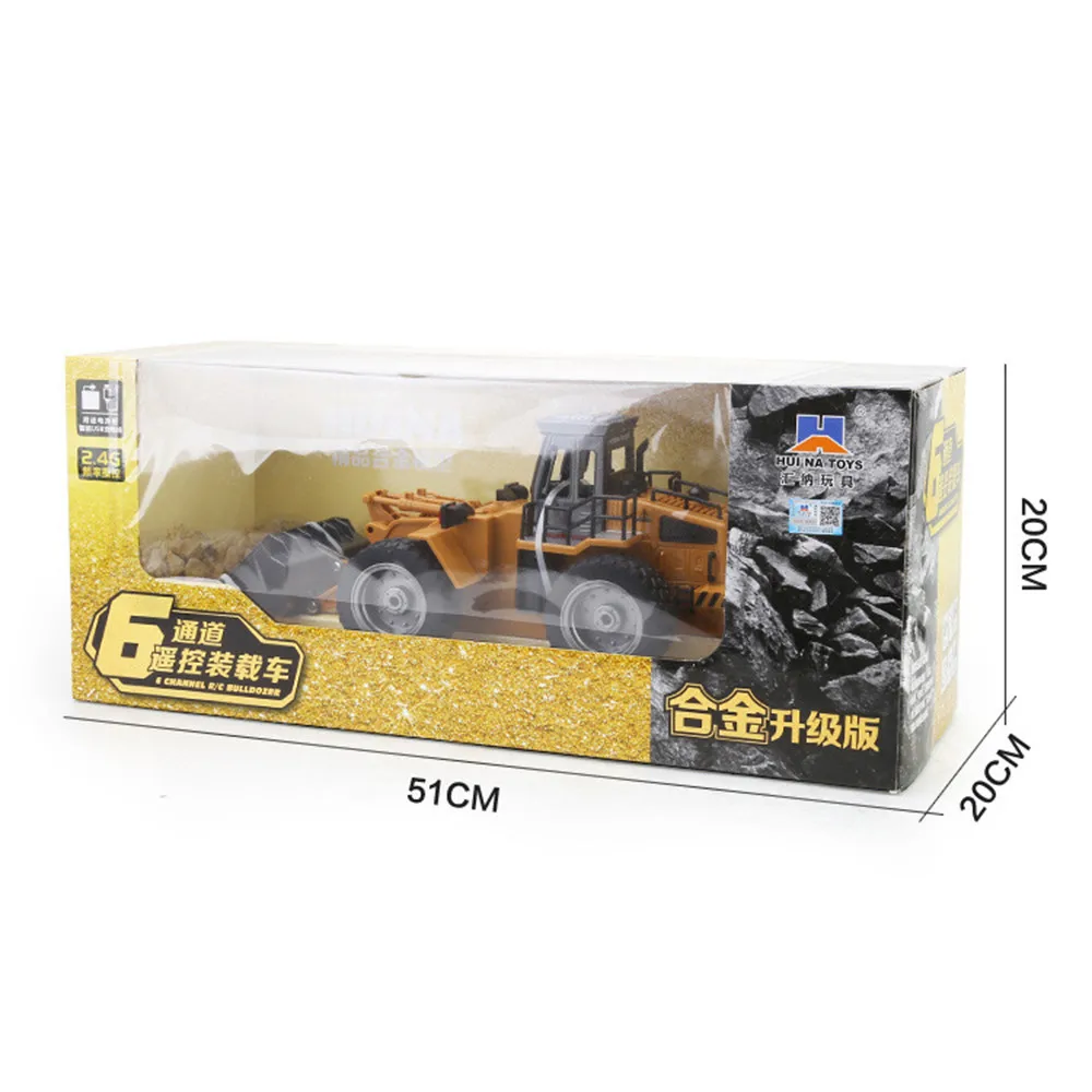 1:18 RC Car Truck Six-channel Alloy Bulldozer Remote Control Car Simulation Constructio Truck Kids Toys for Boys
1:18 RC Car Truck Six-channel Alloy Bulldozer Remote Control Car Simulation Constructio Truck Kids Toys for Boys