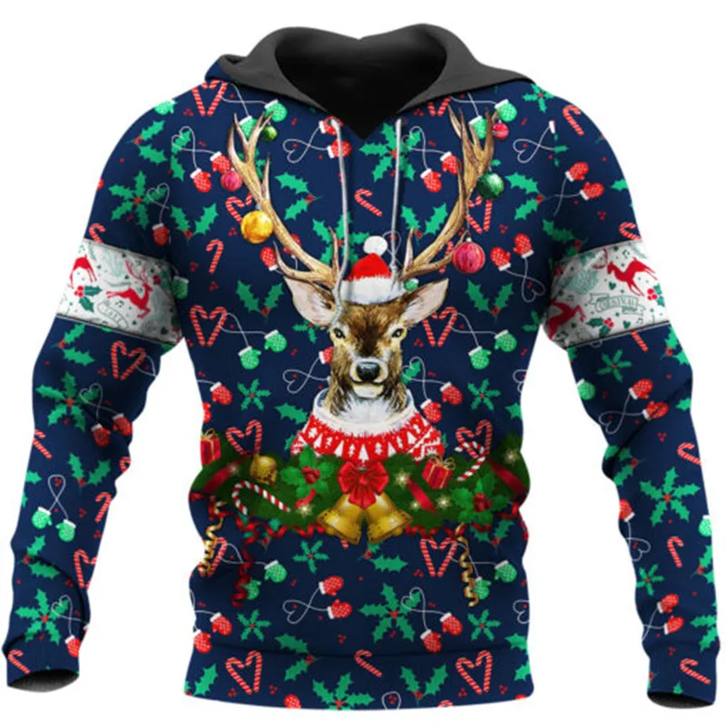 New Christmas deer camouflage 3D print men's Harajuku fashion zipper Hoodie / Sweatshirt / Hoodie Top
New Christmas deer camouflage 3D print men's Harajuku fashion zipper Hoodie / Sweatshirt / Hoodie Top