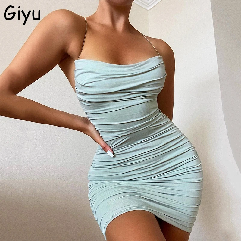 Summer Sexy Bodycon Dress Women 2021 Club Party Off Shoulder Backless Vestidos Casual Elegant Ruched Robe Femme Mini Sundress
Summer Sexy Bodycon Dress Women 2021 Club Party Off Shoulder Backless Vestidos Casual Elegant Ruched Robe Femme Mini Sundress