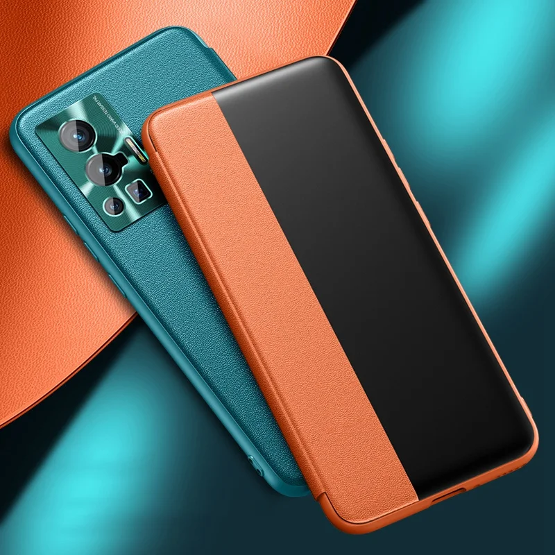 Luxury Leather Flip Phone Case For Vivo X60 X70 Pro Plus Full Protection Cover Translucent Case For Vivo S9 S9E S10 Pro Coque
Luxury Leather Flip Phone Case For Vivo X60 X70 Pro Plus Full Protection Cover Translucent Case For Vivo S9 S9E S10 Pro Coque
