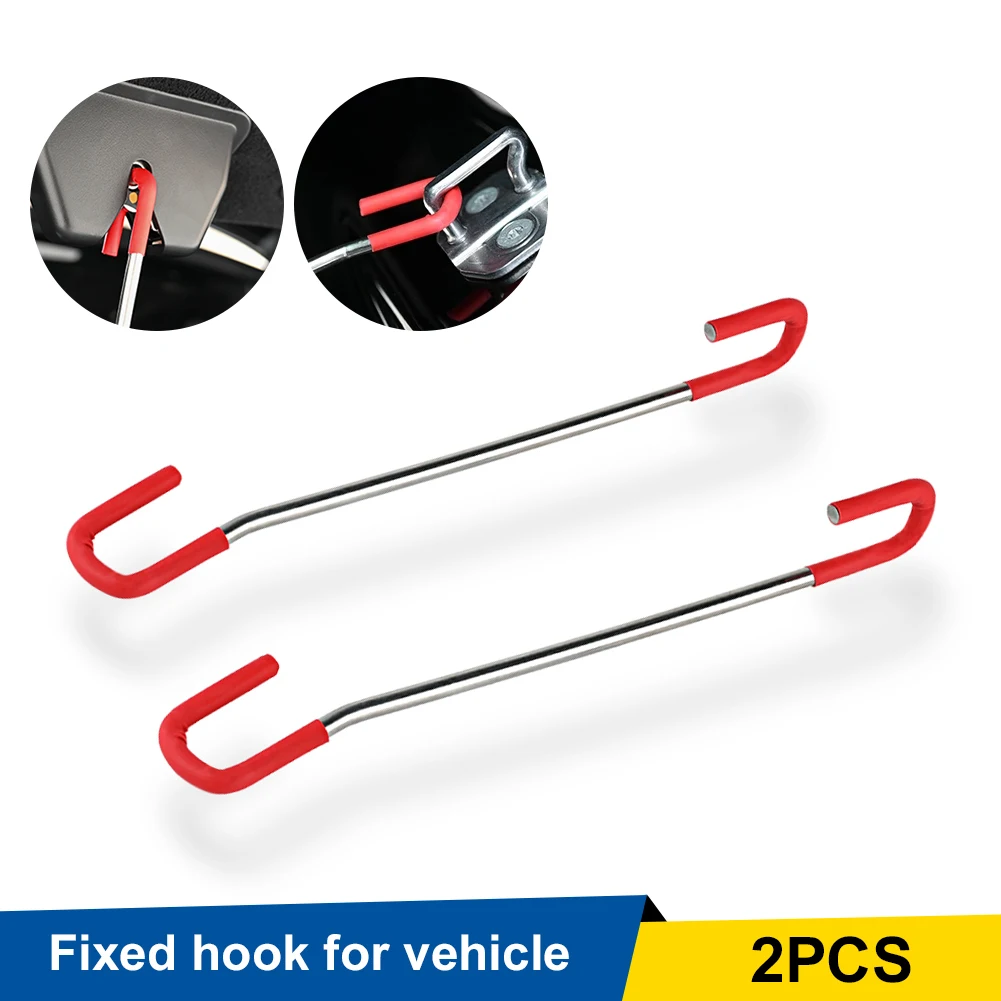 2Pcs Car Door Trunk Strut Hook Stainless Steel Vinyl Film Wrapping Tool Window Tinting Lift Support with Hook Car Styling Tool
2Pcs Car Door Trunk Strut Hook Stainless Steel Vinyl Film Wrapping Tool Window Tinting Lift Support with Hook Car Styling Tool