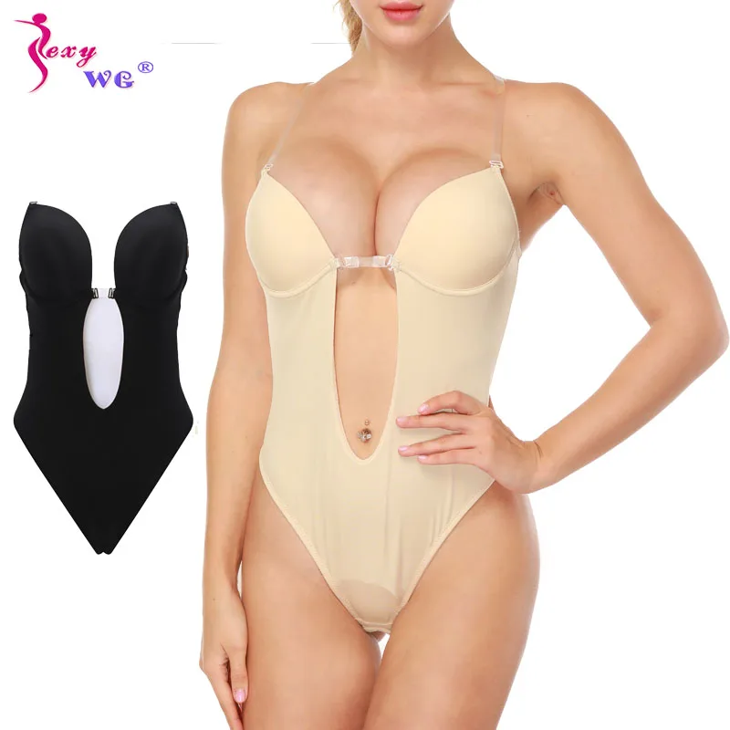 Корректирующее боди SEXYWG, с глубоким V-образным вырезом, с открытой спиной, с U-образным вырезом
Корректирующее боди SEXYWG, с глубоким V-образным вырезом, с открытой спиной, с U-образным вырезом