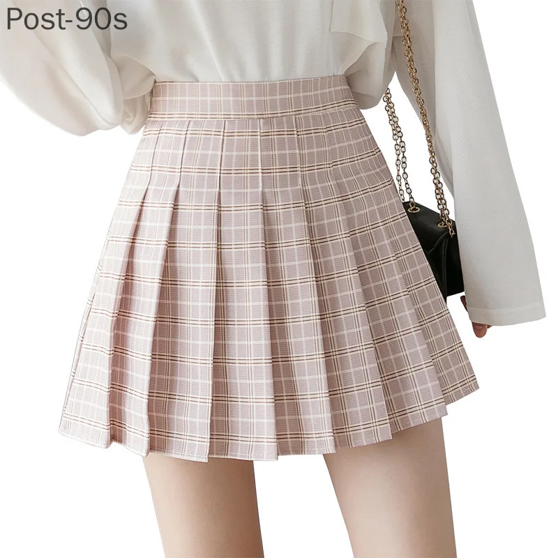 Summer Women Skirts 2021 New Korean High Waist Plaid Mini Skirt Women School Girls Sexy Cute Pleated Skirt with Zipper
Summer Women Skirts 2021 New Korean High Waist Plaid Mini Skirt Women School Girls Sexy Cute Pleated Skirt with Zipper
