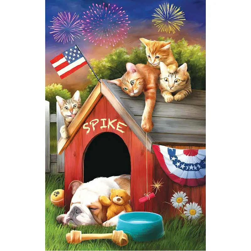 DIY Diamond Embroidery Christmas cats and dogs Diamond Painting Picture Cross stitch drilling Home Decoration Birthday Present
DIY Diamond Embroidery Christmas cats and dogs Diamond Painting Picture Cross stitch drilling Home Decoration Birthday Present