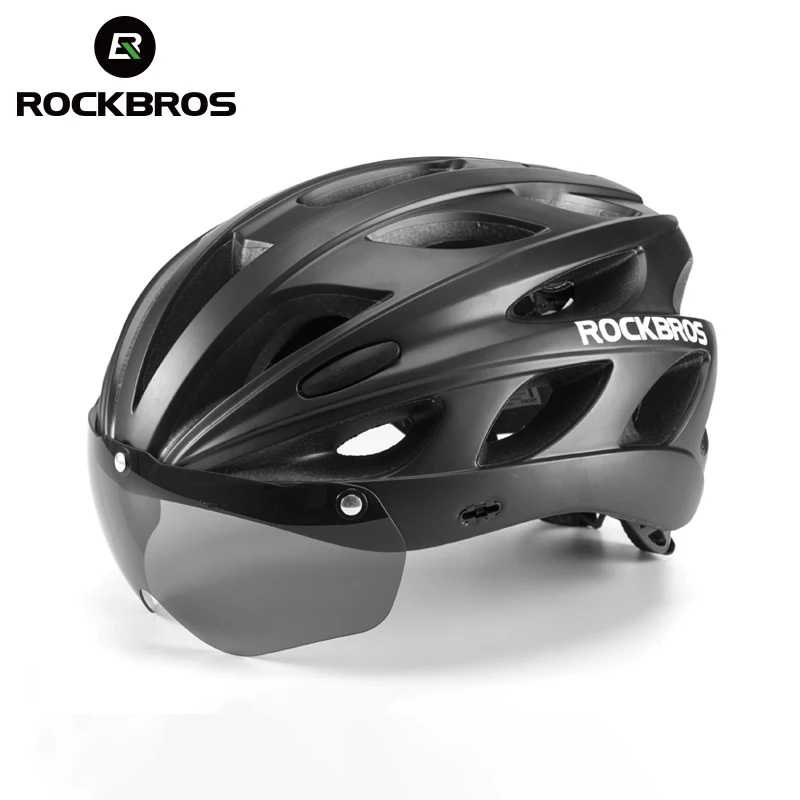 ROCKBROS Bicycle Helmet EPS Integrally-molded Breathable Cycling Helmet Men Women Goggles Lens MTB Road Bike Helmet Accessories
ROCKBROS Bicycle Helmet EPS Integrally-molded Breathable Cycling Helmet Men Women Goggles Lens MTB Road Bike Helmet Accessories