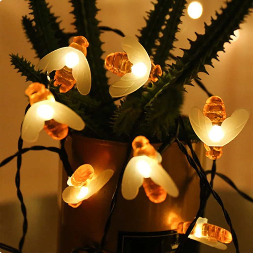 Пчела солнечная панель Сказочный светодиодный светильник для наружного использования водонепроницаемый IP65 для декоративного забора пати...
Пчела солнечная панель Сказочный светодиодный светильник для наружного использования водонепроницаемый IP65 для декоративного забора пати...