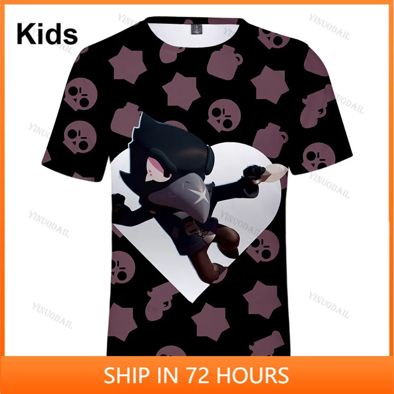 Nita Colt POCO and Star,Boys Girls 3D PRIMO MORTIS Shirt Crow Spike Leon Shelly Tshirt Kids Game Anime T-shirt Birthday Gift
Nita Colt POCO and Star,Boys Girls 3D PRIMO MORTIS Shirt Crow Spike Leon Shelly Tshirt Kids Game Anime T-shirt Birthday Gift