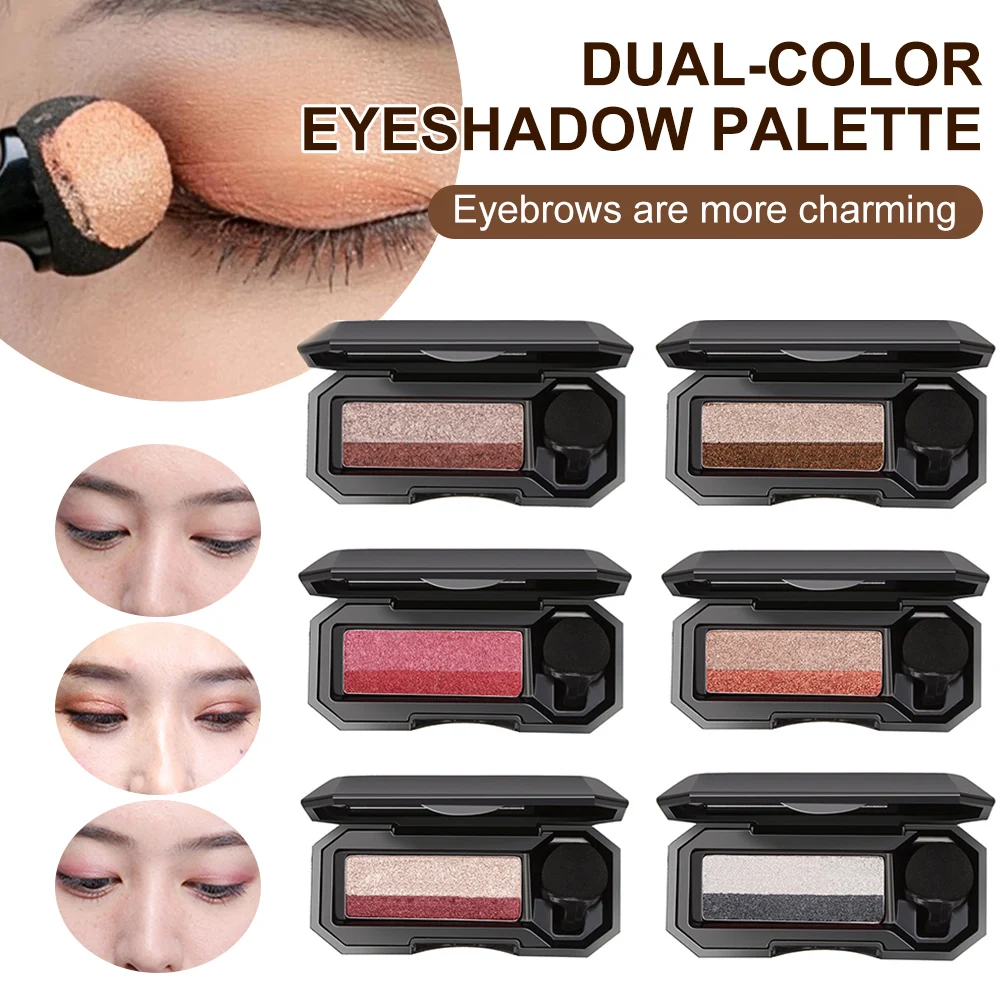 Dual-Color Eyeshadow Palette Waterproof Long Lasting Eye Shadow Highly Pigmented Nude Earth Eyeshadow Makeup
Dual-Color Eyeshadow Palette Waterproof Long Lasting Eye Shadow Highly Pigmented Nude Earth Eyeshadow Makeup