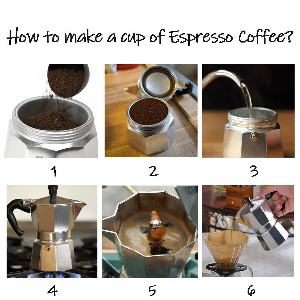 Coffee Maker Aluminum Mocha Espresso Percolator Pot Coffee Maker Moka Pot 1cup/3cup/6cup/9cup/12cup Stovetop Coffee Maker
Coffee Maker Aluminum Mocha Espresso Percolator Pot Coffee Maker Moka Pot 1cup/3cup/6cup/9cup/12cup Stovetop Coffee Maker