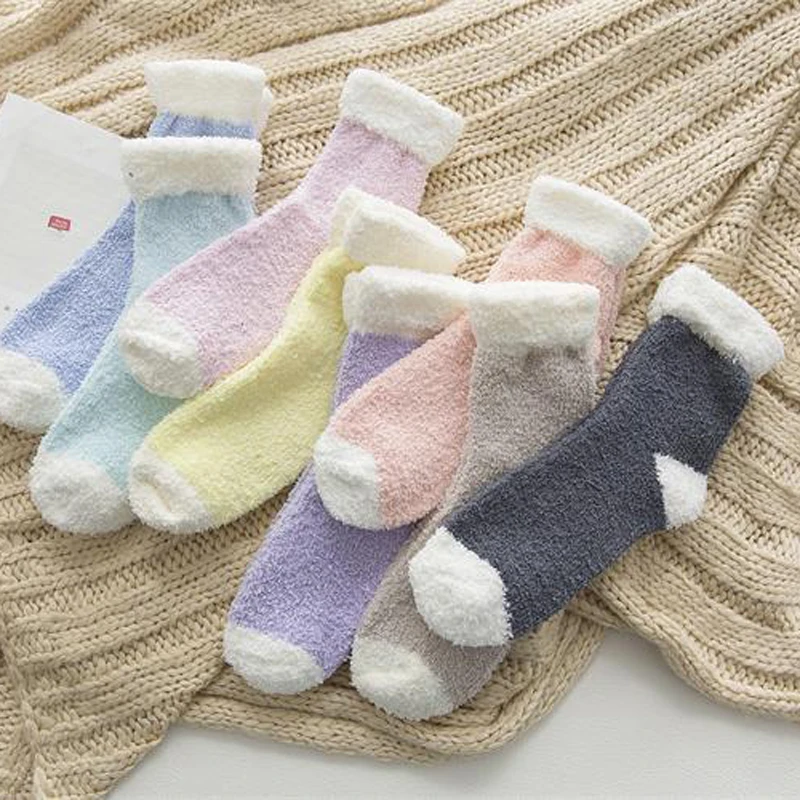 1/2 Pairs Thick Warm Knited Socks for Women Girl Female Cute Autumn Winter Christmas Comfortable Animal Funny Fluffy Long Socks
1/2 Pairs Thick Warm Knited Socks for Women Girl Female Cute Autumn Winter Christmas Comfortable Animal Funny Fluffy Long Socks