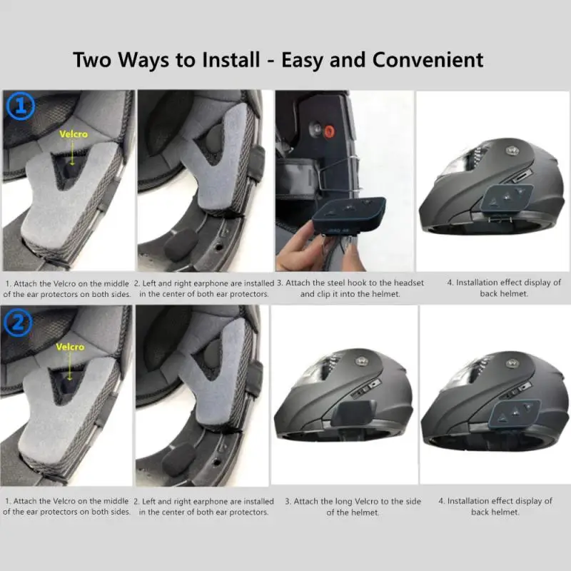 Bluetooth 5.0 Moto Helmet Headset Wireless Handsfree Stereo Earphone Motorcycle Helmet Headphone Speaker Helmet Earphone
Bluetooth 5.0 Moto Helmet Headset Wireless Handsfree Stereo Earphone Motorcycle Helmet Headphone Speaker Helmet Earphone