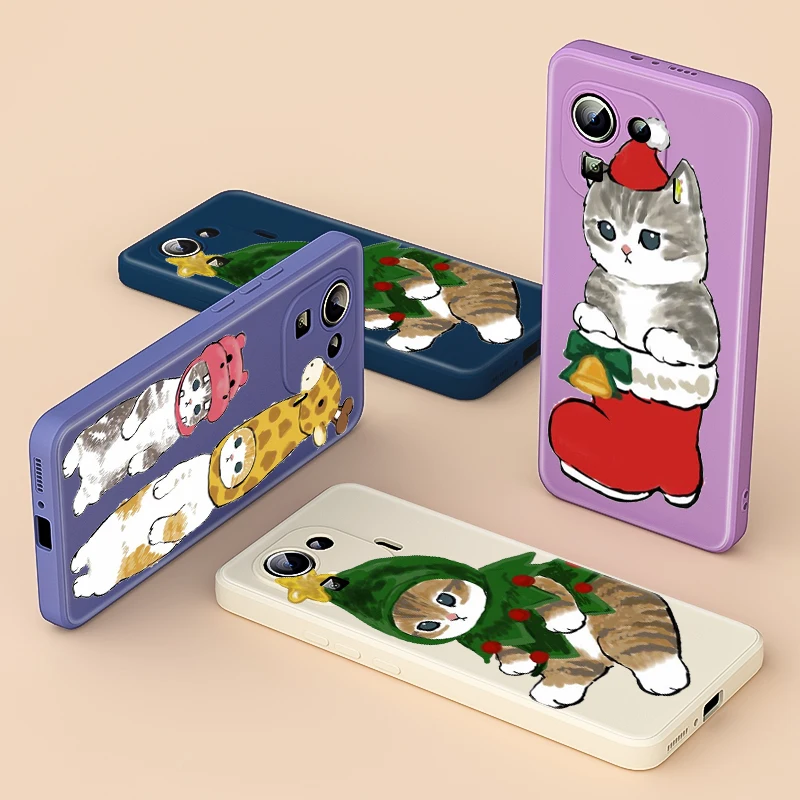 Funny Cartoon Cat Christmas for Xiaomi 11 Ultra 10T 10 Pro Lite 9 5G Mix 4 3 CC9 Luxury Liquid Silicone Soft Cover Phone Case
Funny Cartoon Cat Christmas for Xiaomi 11 Ultra 10T 10 Pro Lite 9 5G Mix 4 3 CC9 Luxury Liquid Silicone Soft Cover Phone Case