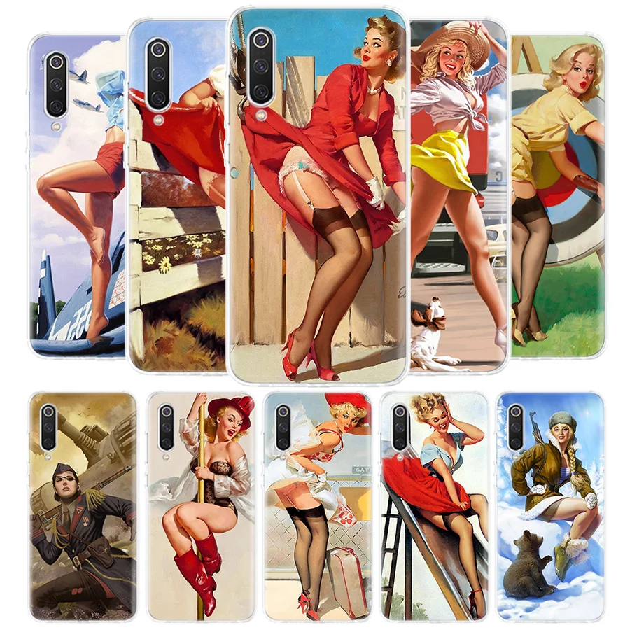 Sexy Pin Up Girl Women Coser Cover Phone Case for Xiaomi Redmi Note 9S 10S 11 10 9 8 Pro 8T 7 6 9A 9C 9T 7A 8A 6A K40 Luxury
Sexy Pin Up Girl Women Coser Cover Phone Case for Xiaomi Redmi Note 9S 10S 11 10 9 8 Pro 8T 7 6 9A 9C 9T 7A 8A 6A K40 Luxury