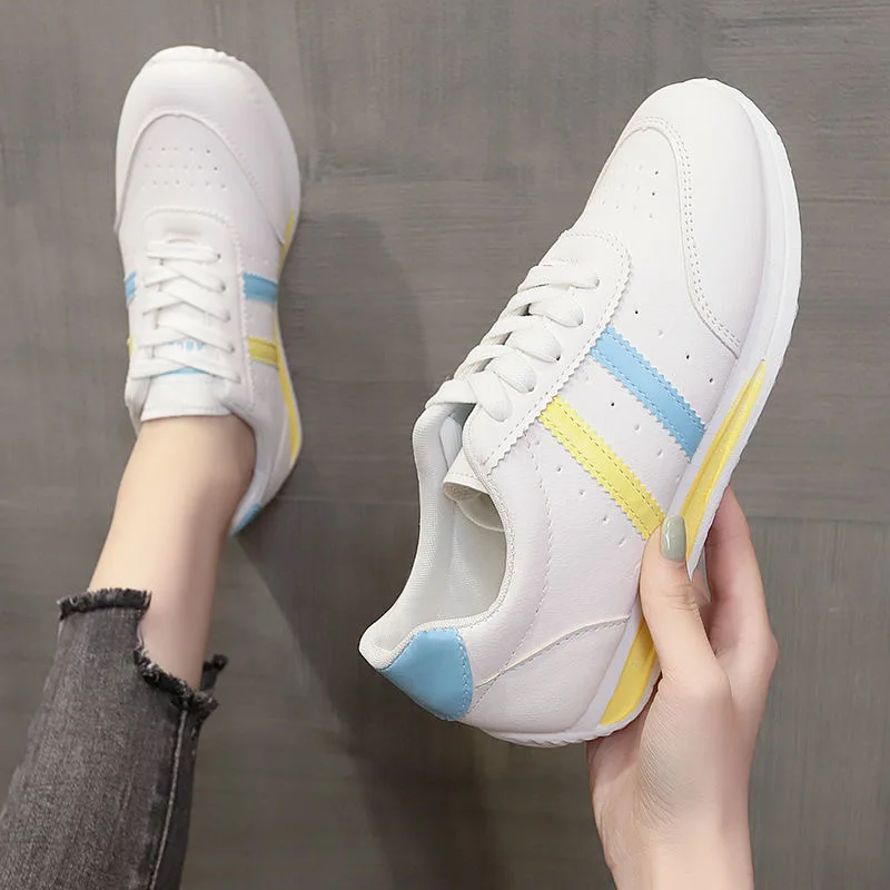 2021 White Women's Sneakers New Comfortable Lace-up Platform Women's Sports Shoes Casual Outdoor Walking Running Sneakers Women
2021 White Women's Sneakers New Comfortable Lace-up Platform Women's Sports Shoes Casual Outdoor Walking Running Sneakers Women