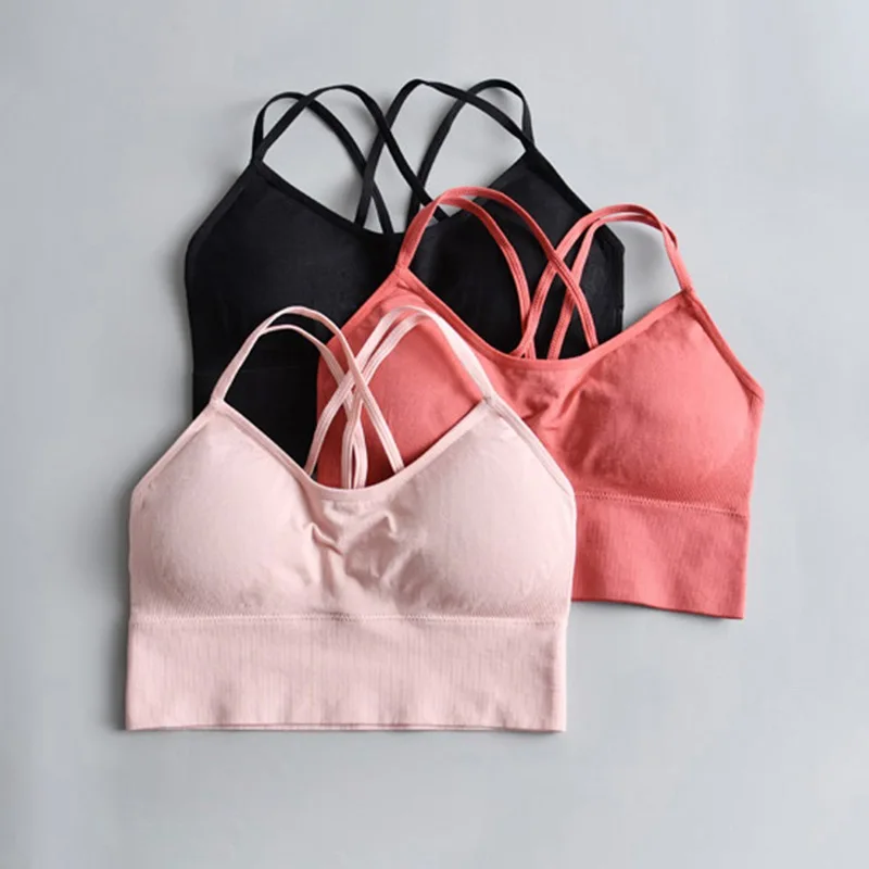 Sport Camisole Women Cross Back Push Up Sports Gym Tank Top Solid Color Comfortable Underwear
Sport Camisole Women Cross Back Push Up Sports Gym Tank Top Solid Color Comfortable Underwear