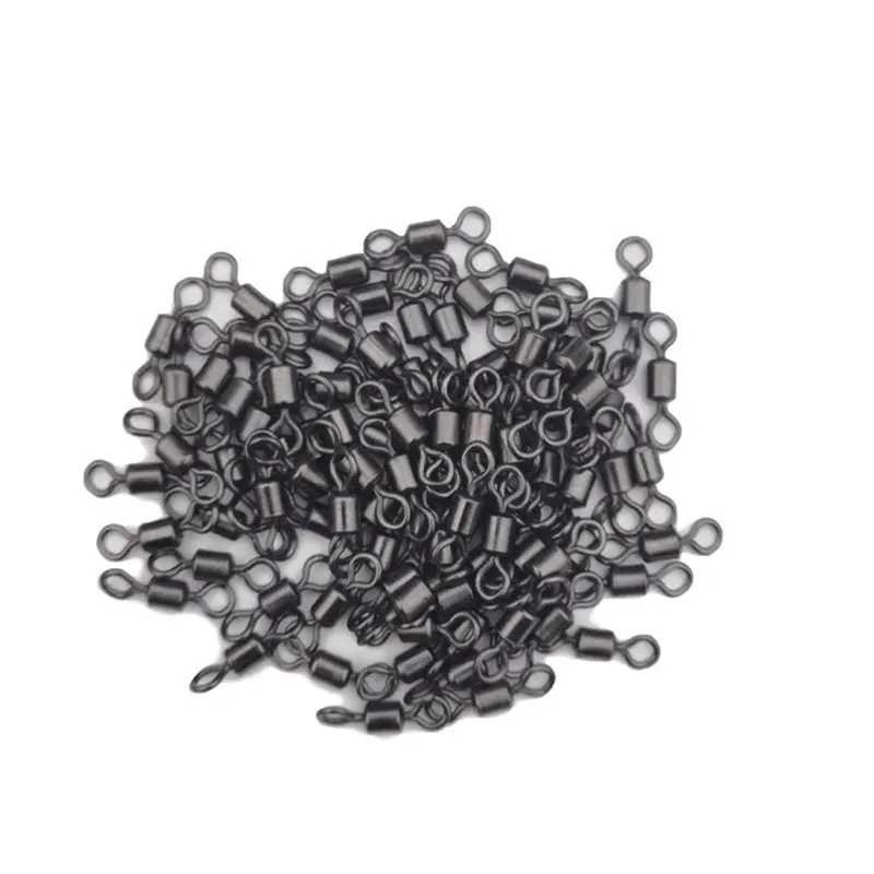 100PCS Size 1-12 oint Fishing Rolling Swivels Connector Fishing Tackle Fishing Hook Solid Rings Connector
100PCS Size 1-12 oint Fishing Rolling Swivels Connector Fishing Tackle Fishing Hook Solid Rings Connector