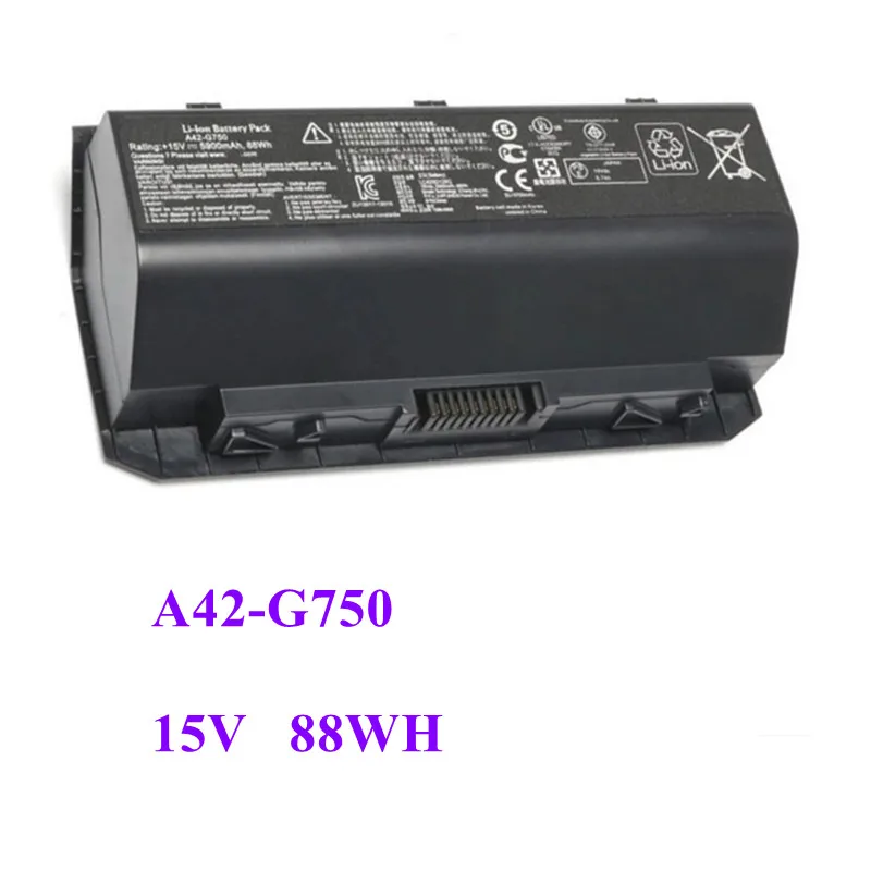 A42-G750 Laptop Battery for ASUS ROG G750 G750J G750JH G750JM G750JS G750JW G750JX G750JZ Series A42-G750 15V 88WH/5900mAh
A42-G750 Laptop Battery for ASUS ROG G750 G750J G750JH G750JM G750JS G750JW G750JX G750JZ Series A42-G750 15V 88WH/5900mAh