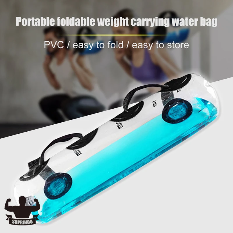 Water Filled Weight Bearing Portable Water Bag Fitness Core Strength Training Balance/Unstable Muscle Group Exercise Equipment 
Water Filled Weight Bearing Portable Water Bag Fitness Core Strength Training Balance/Unstable Muscle Group Exercise Equipment