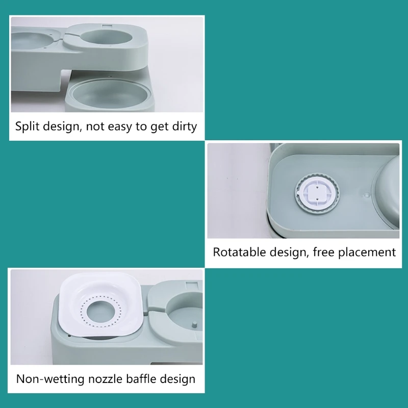 Pet Dog Cat Bowl Automatic Feeder Fountain Water Drinking Feeding Container for Kitten Puppy
Pet Dog Cat Bowl Automatic Feeder Fountain Water Drinking Feeding Container for Kitten Puppy