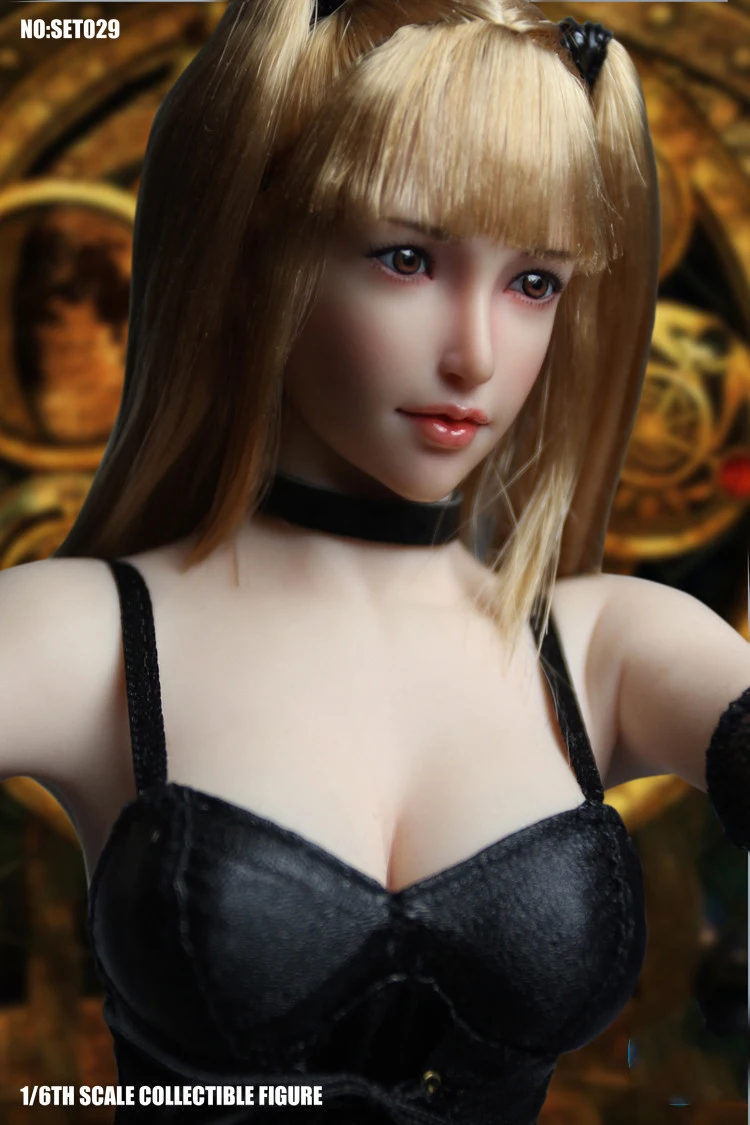 In Stock 1/6 SET029 Cosplay Collection Series Model Of Death Miso Amane Head & Cothing fit 12 Inch Seamless Action Figure Body
In Stock 1/6 SET029 Cosplay Collection Series Model Of Death Miso Amane Head & Cothing fit 12 Inch Seamless Action Figure Body