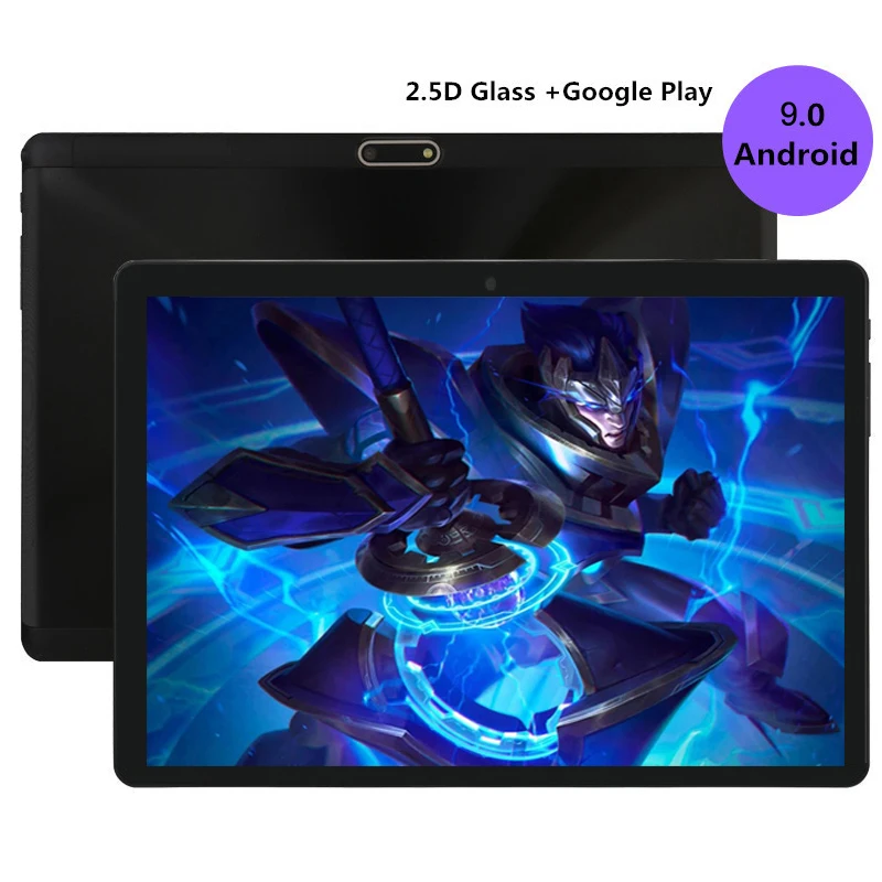 YouTube/Facebook/Play Store 2.5D Стекло Android 9 0 4 ядра 10 дюймов tablet 2 Гб Оперативная память 32GB