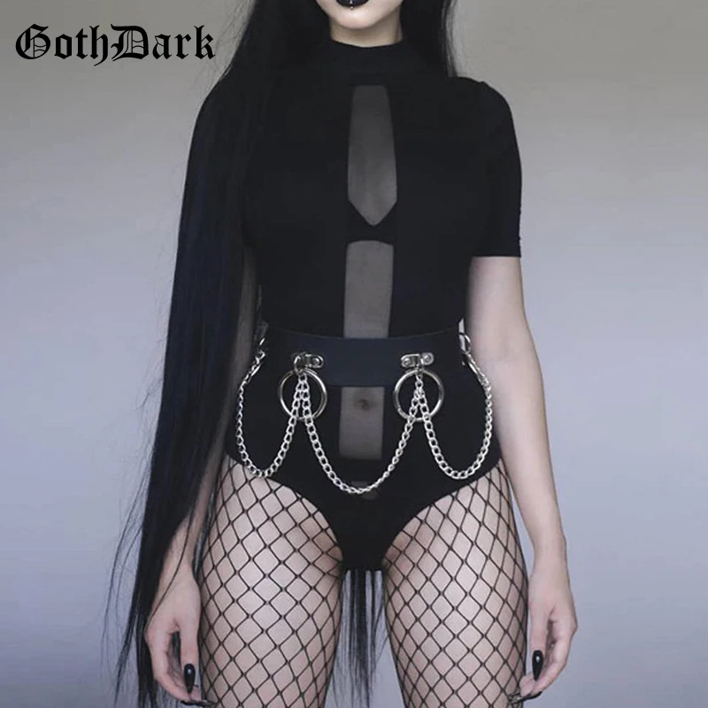 Goth Dark Faux Pu Leather Mall Gothic Metal Chain Belts Punk Grunge Black E-girl Decorative Accessories Women Streetwar Alt Belt
Goth Dark Faux Pu Leather Mall Gothic Metal Chain Belts Punk Grunge Black E-girl Decorative Accessories Women Streetwar Alt Belt