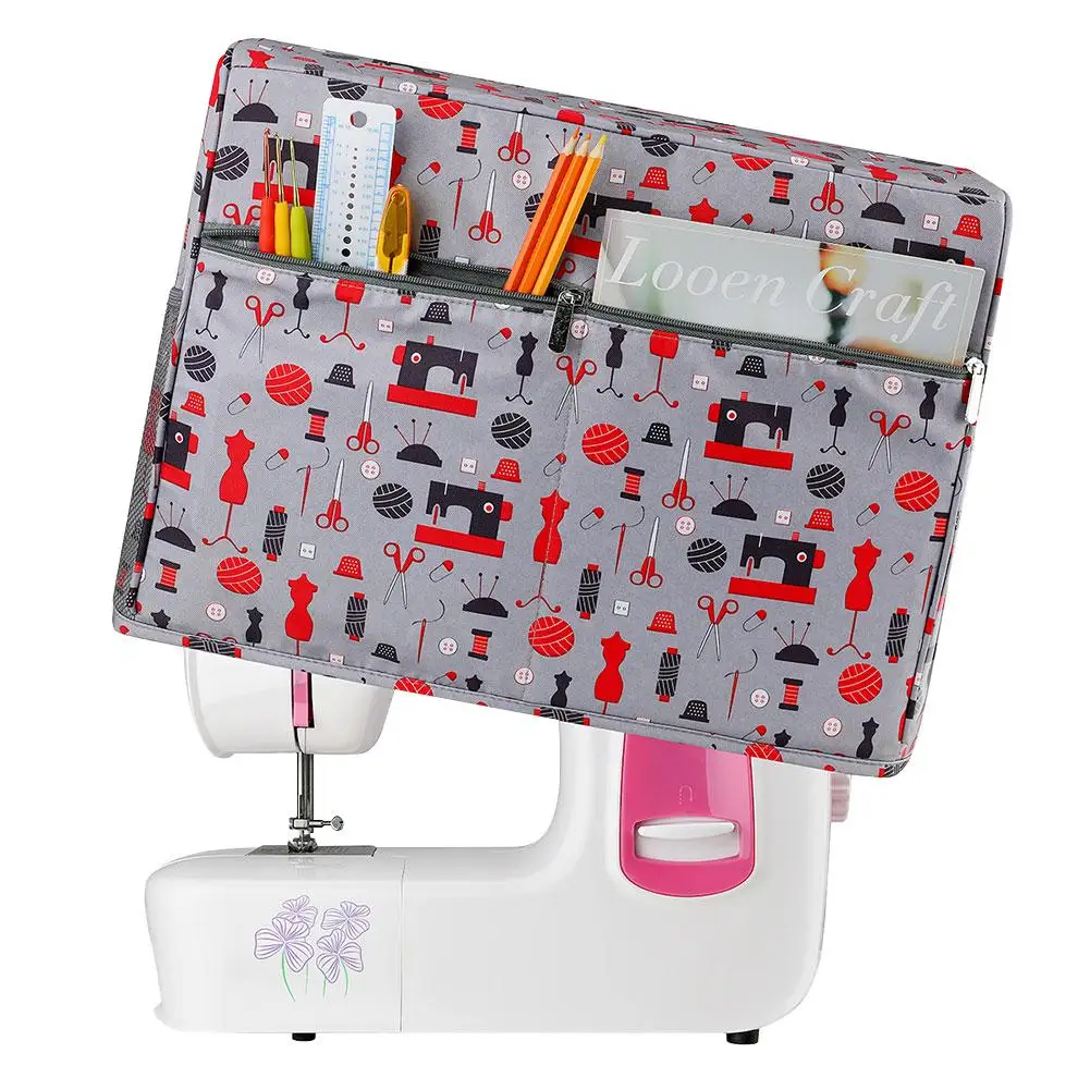 1PCS Waterproof Sewing Machine Dust Cover Sewing Equipment Dust Cover With 3 Pockets Sewing Machine Storage Bag Accessories 40a
1PCS Waterproof Sewing Machine Dust Cover Sewing Equipment Dust Cover With 3 Pockets Sewing Machine Storage Bag Accessories 40a