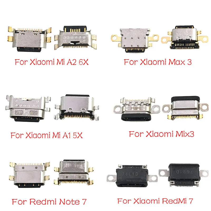 Новый разъем USB для зарядки Xiaomi Mi A1 A2 8 9 CC9E Max3 Mix 3 Redmi Note 7 Pro Запасная часть|Шлейфы