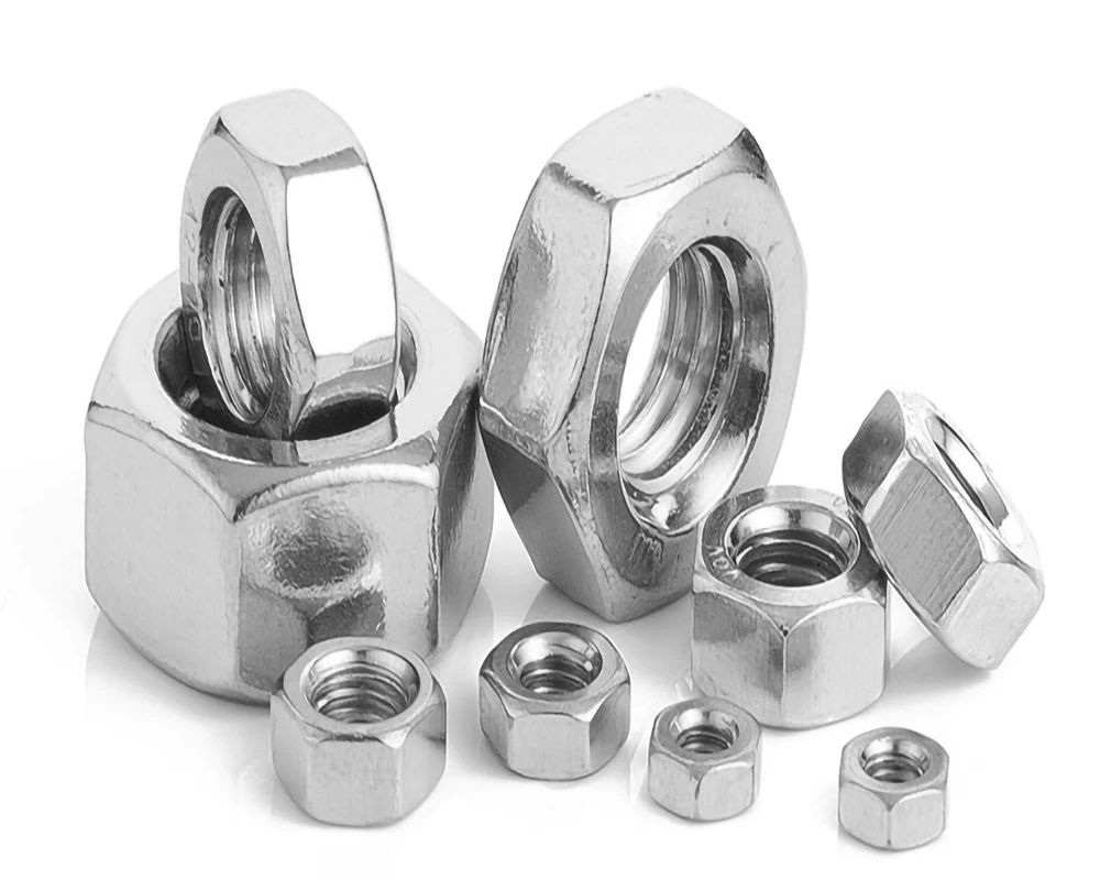 304 Stainless Steel Hexagon Nut M1.6-18 Series Outer Hexagon Nut DIN934 Outer Hexagon Nut
304 Stainless Steel Hexagon Nut M1.6-18 Series Outer Hexagon Nut DIN934 Outer Hexagon Nut