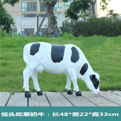 Left cow right farm Cow cattle ornaments outdoor garden landscape resin sculpture animal model beef house decoration props
Left cow right farm Cow cattle ornaments outdoor garden landscape resin sculpture animal model beef house decoration props